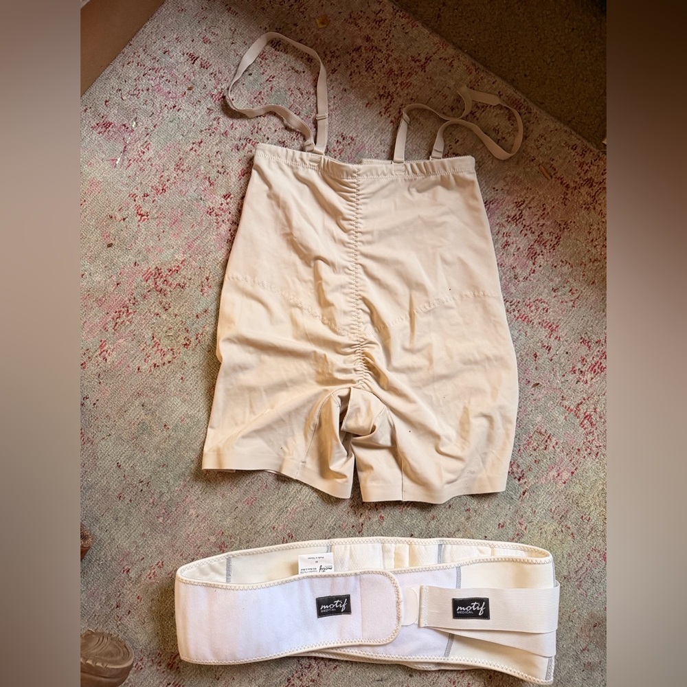 Motif Medical Bundle- support band and postpartum recovery garment